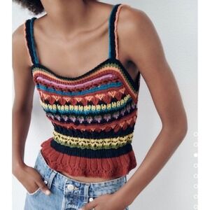 Zara Terez Colorful Knit Tank Top